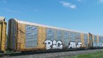 BNSF 34771 (Body) CTTX 693130 (Flat)